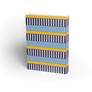 עטיפות 820 - כחול לבן לספרים 5 יח' (33*48 ס"מ)