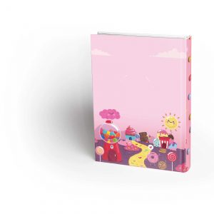 מק"ט 20032 - עיר הממתקים לספרים 5 יח' (33*48 ס"מ)